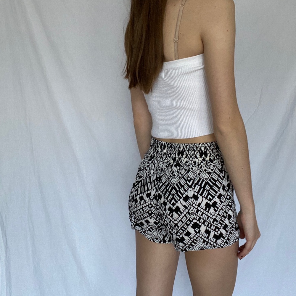 Adorable Black & White Summer Shorts 🐼